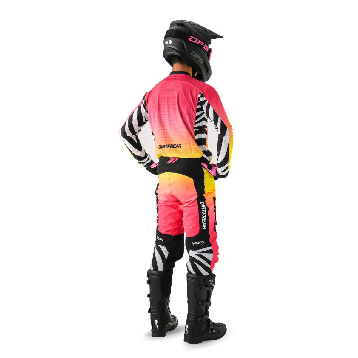ワークスジャージ CHAMP ピンク ヒートゼブラ